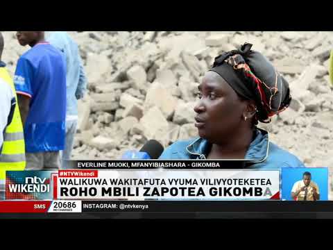 Vijana wawili wafariki baada ya jumba kuporomoka Gikomba