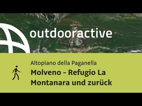 Wanderung in Altopiano della Paganella: Molveno - Refugio La Montanara und zurück
