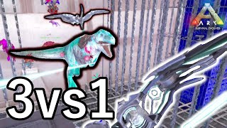 【最後の防衛】崩壊寸前の拠点を守り切れ！【ARK 公式スモールトライブPVP ソロ】#15