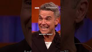 Robbie Williams explains how he came to be portrayed as a chimpanzee in his new film ‘Better Man’.