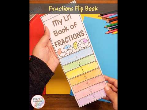 Fraction Flip Book
