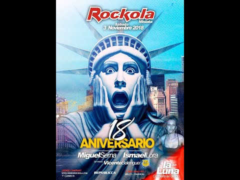 ROCKOLA MISLATA Cd Promo 18 Aniversario (03-11-2018) Ismael Lora