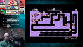 Mr. Do by Universal for the Atari 8 bit Computer Gameplay Livestream - Real 1200XL for Atariage