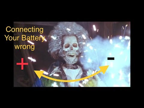 What happens if you connect your battery backwards?