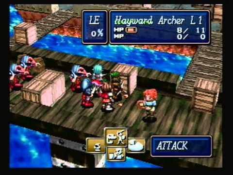 lets play shining force 3 scn 1: part 5 - battle on the bridge
