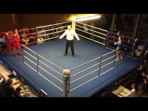 Marcel Mangold (BC Simmern) vs. Jan Jungblut (Pugilist Bruchsal) 45 Kg