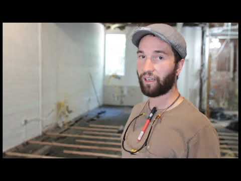 How To Level Your Floors - Scribing Sleepers The Easy Way