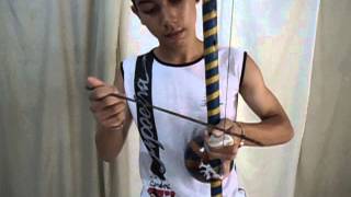 matheus com berimbau viola