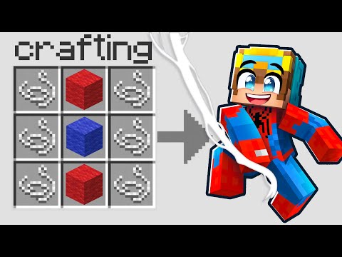 Minecraft But You Can Craft Any SUPERPOWER!