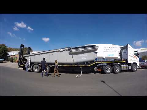 Large Fibreglass Pool - Abnormal Load to Botswana