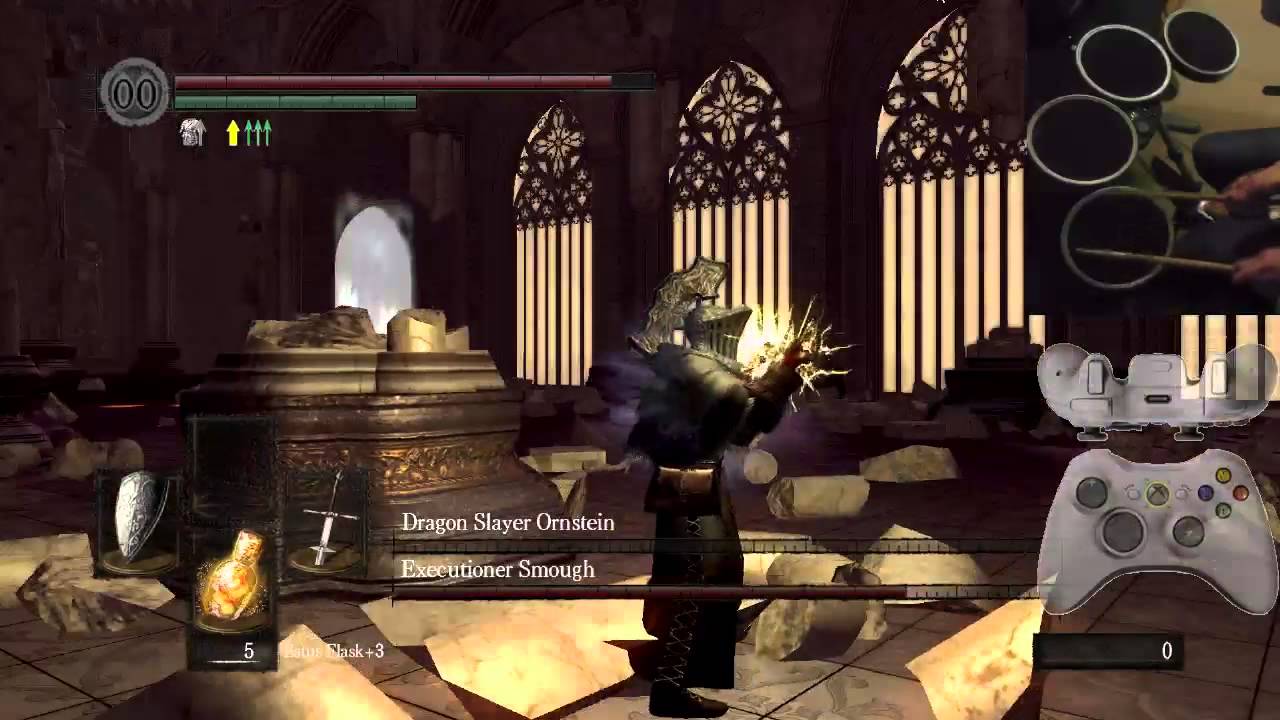 Drum Souls - Ornstein and Smough - YouTube