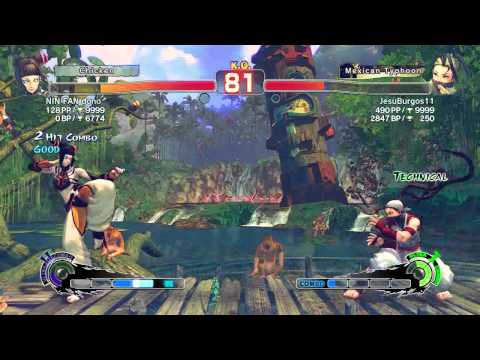 Ultra Street Fighter IV battle: Juri vs Ibuki