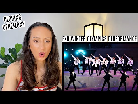 EXO at the Winter Olympics - FULL Performance  REACTION | 2018 Closing Ceremony