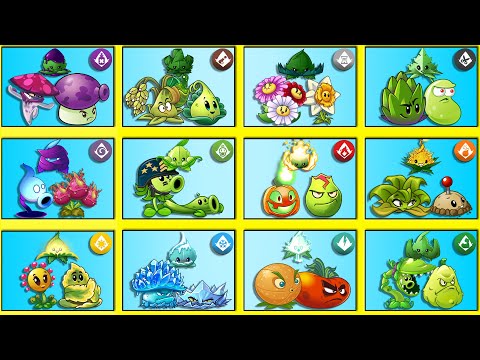 Random 12 Pair Plants & Mint Battlez - Who Will Win? - PvZ 2 Team Plant vs Team Plant