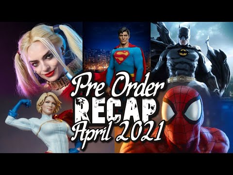 Sideshow Pre-Order Recap April 2021 ~ Harley Quinn | Superman | Batman & MORE!