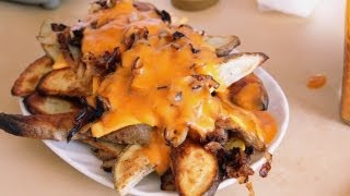 In-N-Out Animal Style Fries Homemade Vegan Recipe - The Sweetest Vegan