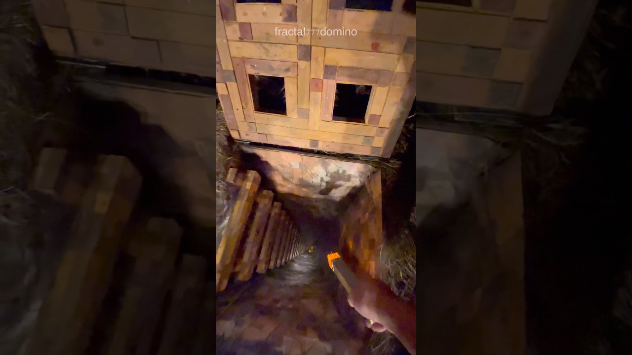 Maybe you can sneak into a Minecraft underground base at night