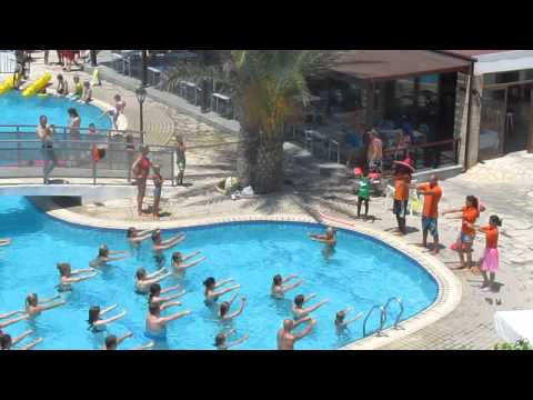 Having fun at the Kefalos Beach Tourist Village