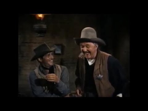 Walter Brennan Cracks Up Dean Martin In "RIO BRAVO" (John Wayne, 1959)
