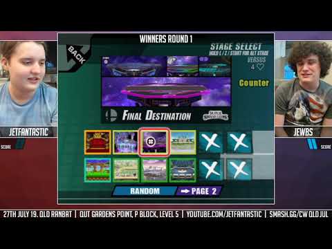 CWQLDJuly Project M  - Winners Round 2 - Jetfantastic (Ganondorf) vs Jewbs (Jigglypuff)