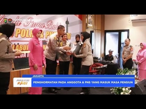 WISUDA PURNA BAKTI PERSONEL DAN PNS POLRES PELABUHAN TJ PRIOK