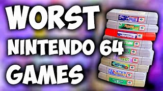 The WORST Nintendo 64 Games in My Collection!