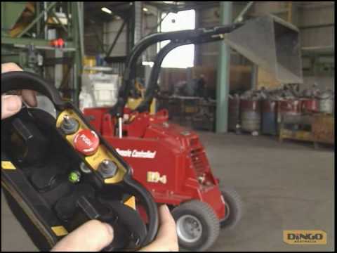 Dingo Australia K9-4 Remote Controlled Mini Loader, Mini Digger