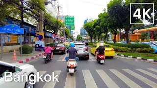 Bangkok 4K - Motorcycle Trip in Downtown (May 2022)