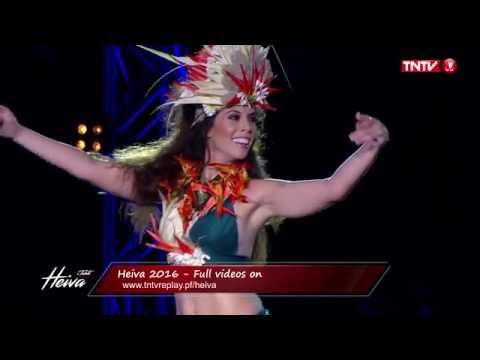Heiva 2016 - Tuiana BRODIEN (Pupu Ori Tamarii Vairao)
