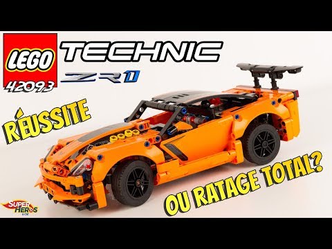 Vidéo LEGO Technic 42093 : Chevrolet Corvette ZR1
