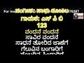 Vandane Vandane Saavira Vandane Karaoke With Scrolling Lyrics By PK Music