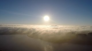 Autumn 3DR SOLO - Fog over Chorley Lancashire