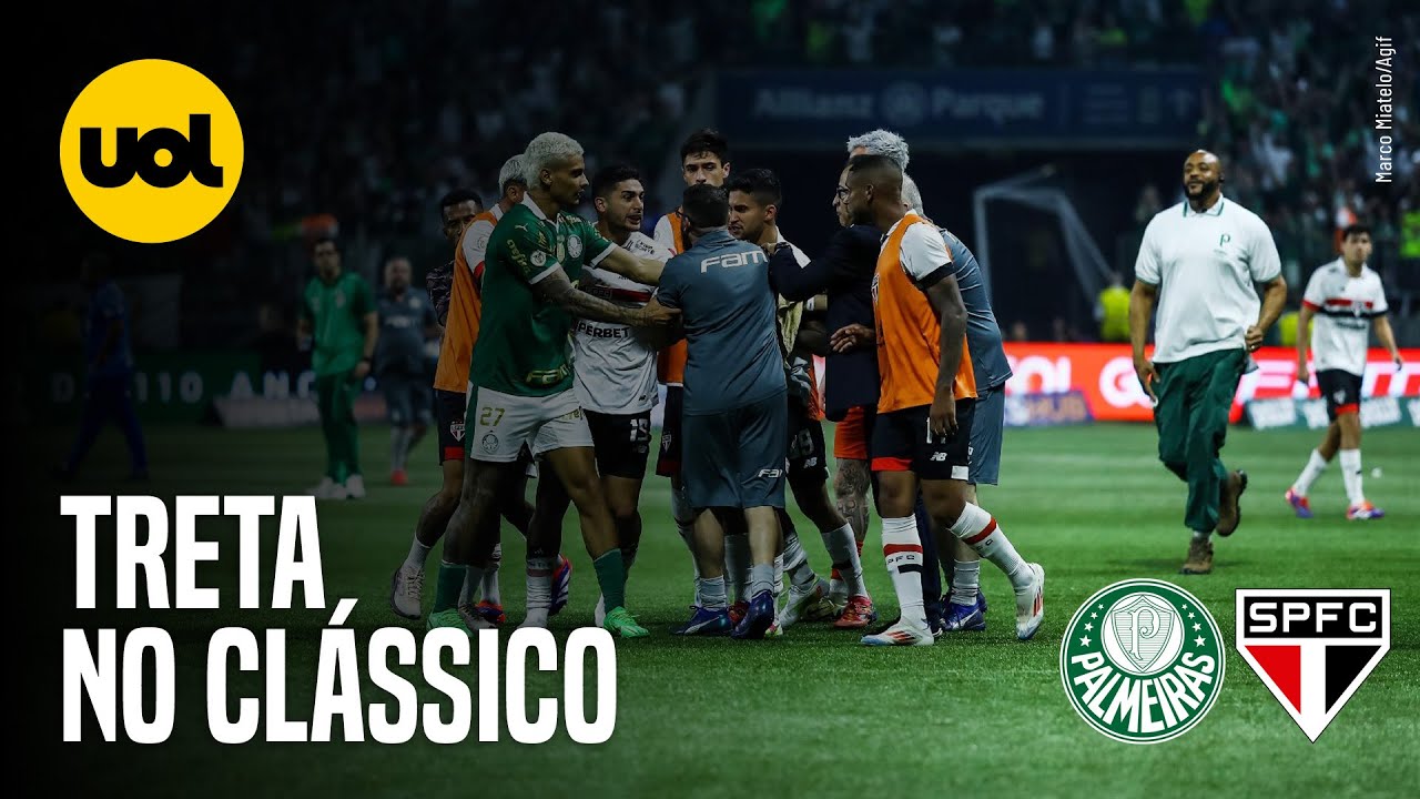 PALMEIRAS X SÃO PAULO: LUCAS MOURA DIZ QUE "TODO MUNDO BATEU E APANHOU" EM CONFUSÃO PÓS-JOGO
