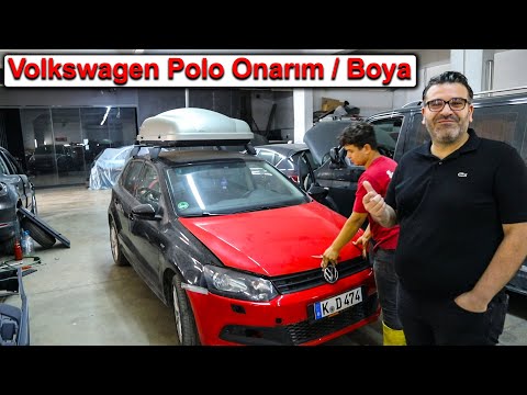 Almanya’dan Hasarlı Araba Alıp Tamiri İçin Bize Geldiler<br>- VW Polo