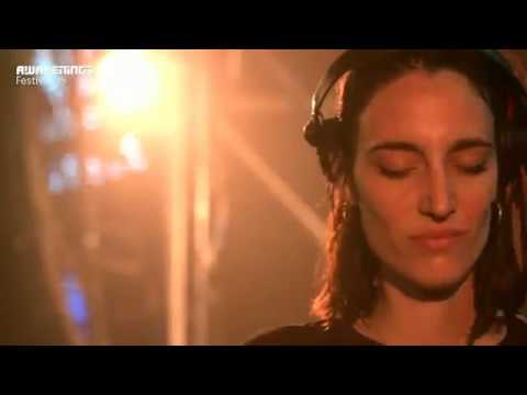 Amelie Lens playing 'KSTR' by Lukas Firtzer @Awakenings 2019