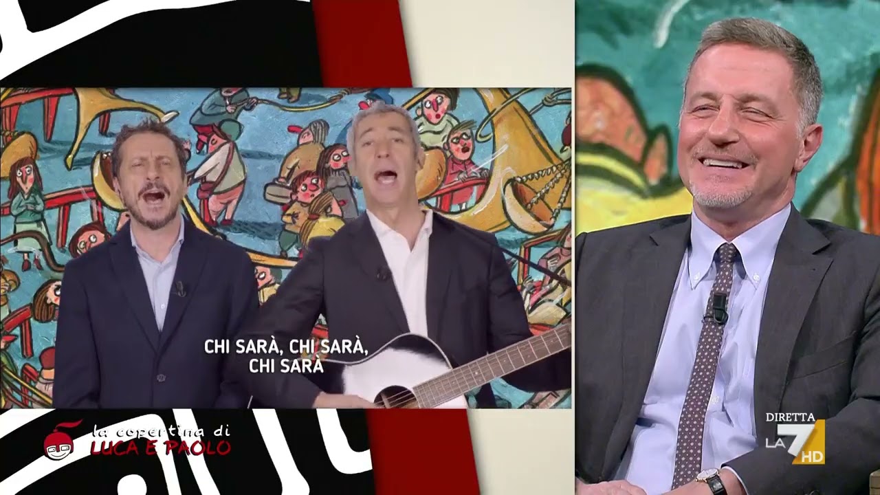 "Chi sarà, chi sarà, chi sarà...", la canzone di Luca e Paolo