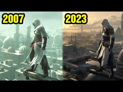 Assassin's Creed Mirage vs Assassin's Creed 1 - Gameplay Screenshots & Graphics Comparison