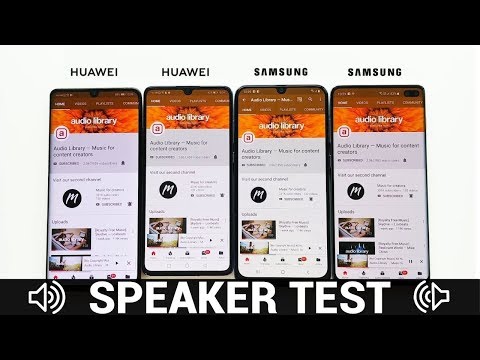 Huawei P30 Pro vs Huawei P30 / Samsung Galaxy A50 / Samsung Galaxy S10 Plus: Speaker Test!