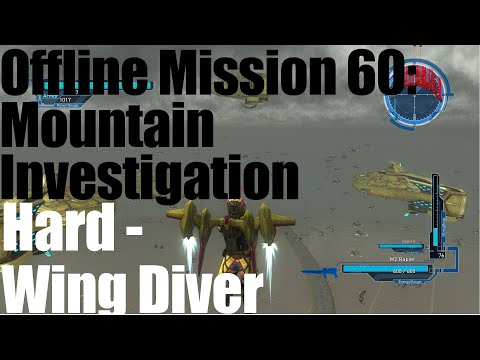 EDF 5: Offline Mission 60: Mountain Investigation - Wing Diver / Hard