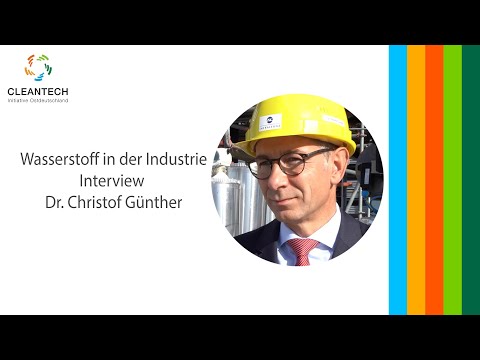 Wasserstoff in der Industrie - Interview Dr. Christof Günther