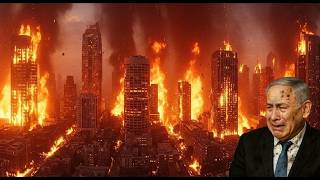 🔴Iran is now turning Tel Aviv into a burning ember 🔥 500 missiles hit Israel and destroyed towers