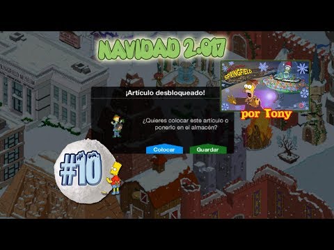 Los Simpson Springfield "Navidad'17: Cap. 10 - Elfos trabajadores" por Tony