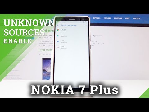NOKIA 7 Plus How to Allow Unkown Sources