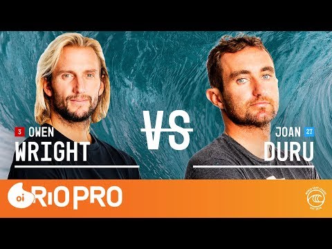 Owen Wright vs. Joan Duru - Round of 32, Heat 4 - Oi Rio Pro 2019