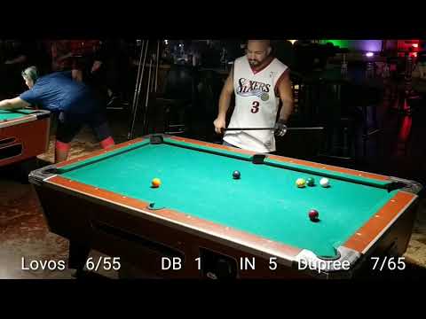 APA 9 BALL William Lovos (SL7) VS Tim Dupree ( SL8) FAST EDDIE'S TERRELL TX 9/19/2018