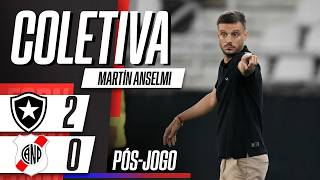 BOTAFOGO X NACIONAL POTOSÍ: MARTÍN ANSELMI FALA APÓS CLASSIFICAÇÃO NA LIBERTADORES