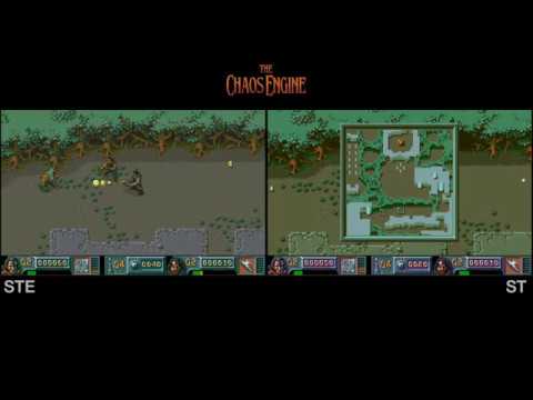 Chaos Engine: Atari STE vs ST (Bitmap Brothers)