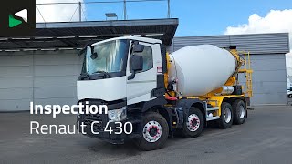 Renault C 430 8X4 9m3 Liebherr Mixer Steelsuspension Automatic Euro 6 concrete mixer truck for sale - Image 4 | Machineryline AU Renault C 430 8X4 9m3 Liebherr Mixer Steelsuspension Automatic Euro 6 concrete mixer truck | Image 4 - Machineryline