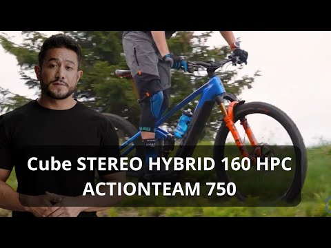Le VTT électrique Cube STEREO HYBRID 160 HPC ACTIONTEAM 750