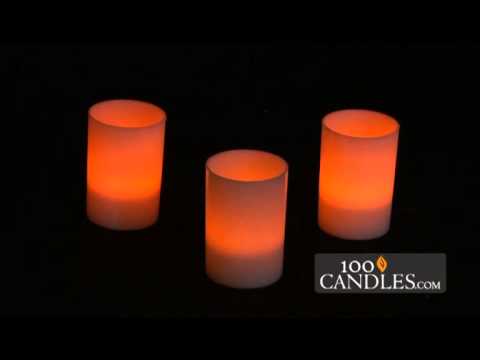 Flickering Tea Light Battery Candle in Cup